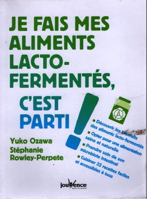 Je fait mes aliments lacto-fermentés c'est parti ! : Découvrir les bienfaits des aliments lacto-fermentés - Yuko Ozawa