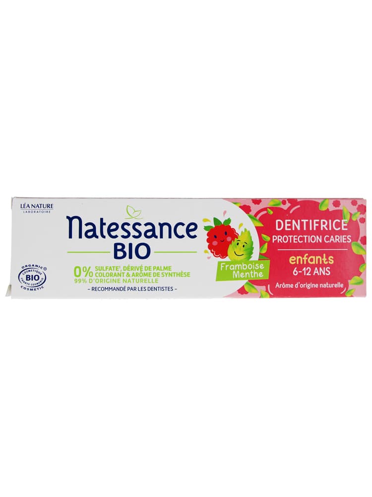 Natessance Dentifrice Protection Caries Enfants 6-12 Ans