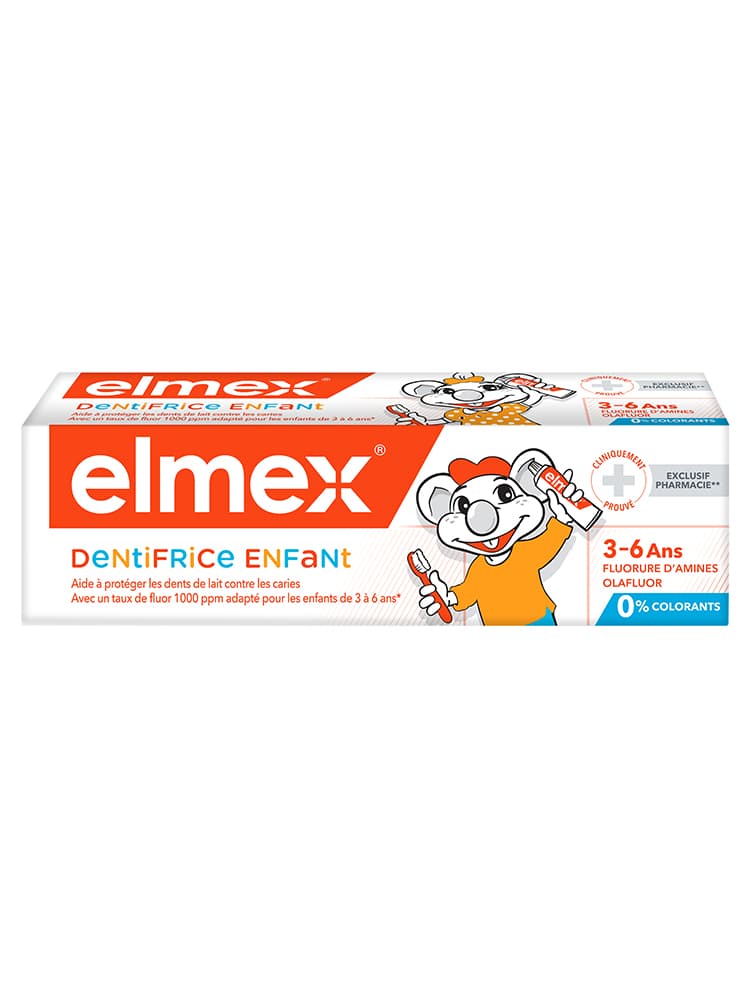 Elmex Enfants Dentifrice 3-6 Ans 50 ml