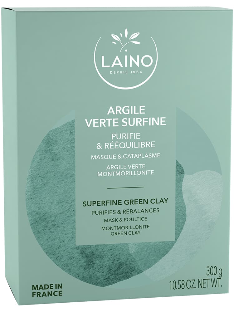 Laino Argile Verte Surfine Purifie & Rééquilibre 300 g