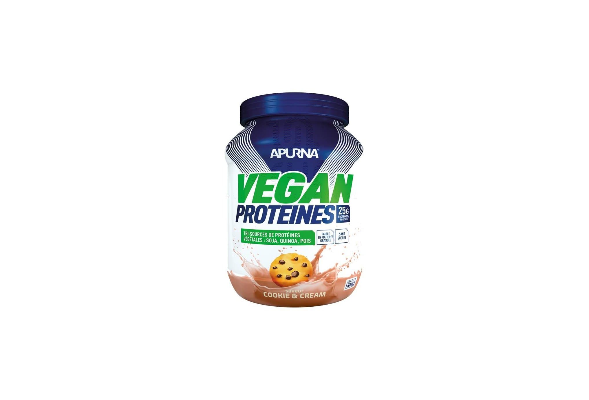 Apurna Vegan Protéines - Cookie Cream